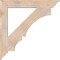 Ekena Millwork Balboa Traditional Smooth Bracket, Douglas Fir, 5 1/2"W x 44"D x 44"H BKT06X44X44BOA01SDF - alternate 2
